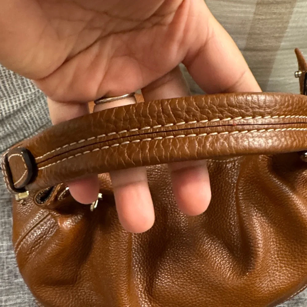 Furla Brown Leather Hobo Bag